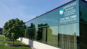 Canton Foot and Ankle office building Canton Podiatry